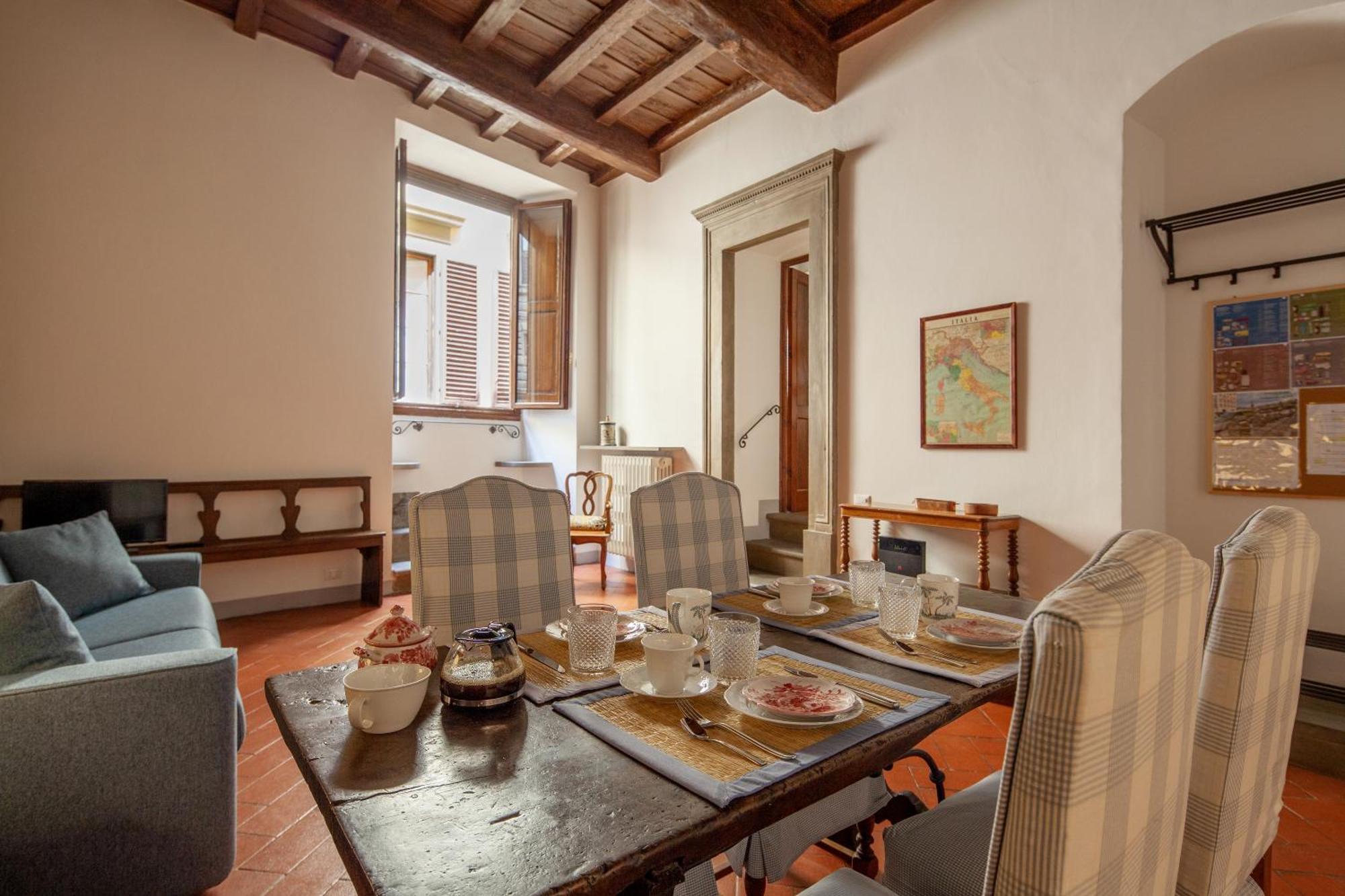 Aurora'S, Renaissance Suite, Historic Apartment, Pivot Location, Few Walks From All, Ac Bedroom Firenze Bagian luar foto
